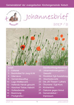 Titelblatt Johannesbrief 2017/02